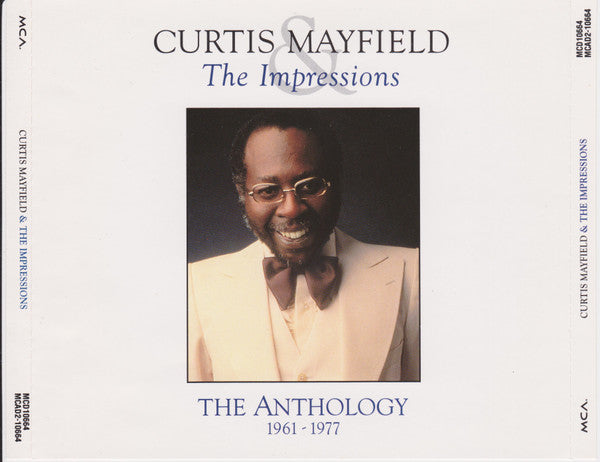 Curtis Mayfield & The Impressions : The Anthology 1961-1977 (2xCD, Comp)