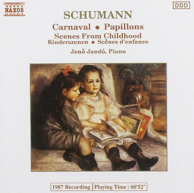 Robert Schumann - Jenö Jandó : Kinderszenen / Papillons / Carnaval (CD, Album)