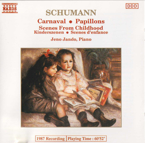 Robert Schumann - Jenö Jandó : Kinderszenen / Papillons / Carnaval (CD, Album)