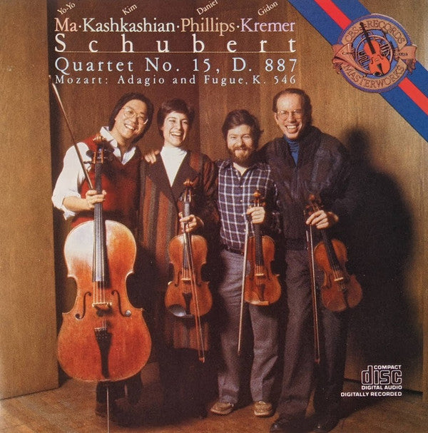 Franz Schubert, Wolfgang Amadeus Mozart - Yo-Yo Ma, Kim Kashkashian, Daniel Phillips, Gidon Kremer : Quartet No. 15, D.887 / Adagio And Fugue, K.546 (CD, Album)