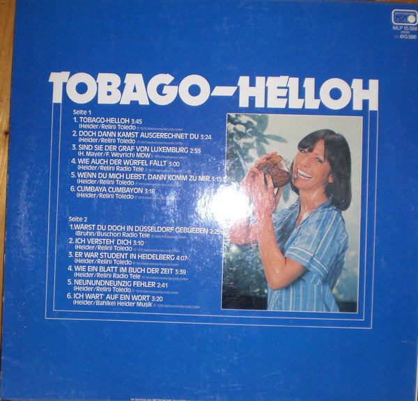 Dorthe Kollo : Tobago-Helloh (LP, Comp)