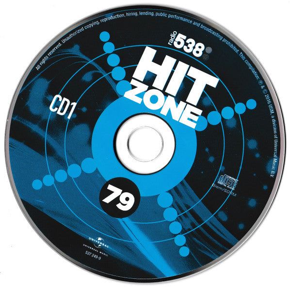 Various : 538 - Hitzone 79 (2xCD, Comp)