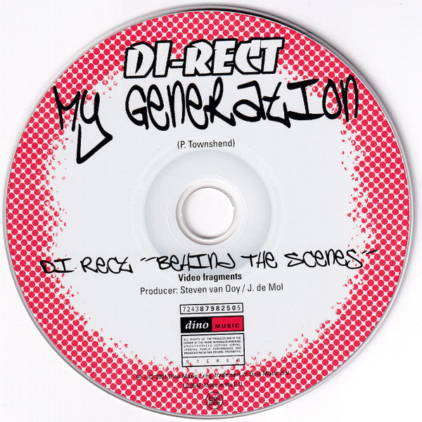 Di-Rect : My Generation (CD, Single, Enh)