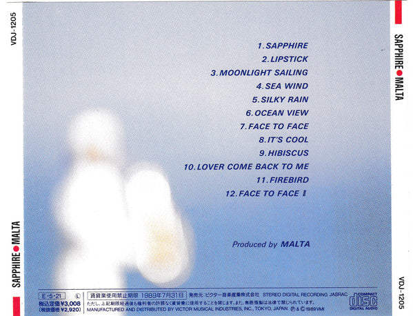 Malta (3) : Sapphire (CD, Album)