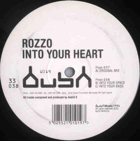 Rozzo : Into Your Heart (12", RP)