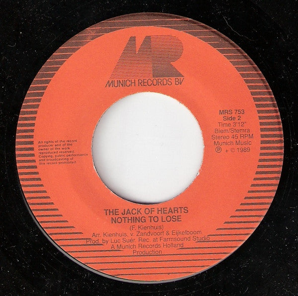 The Jack Of Hearts : Desire (7", Single)