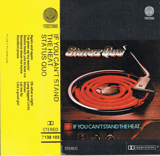 Status Quo : If You Can't Stand The Heat... (Cass, Album)