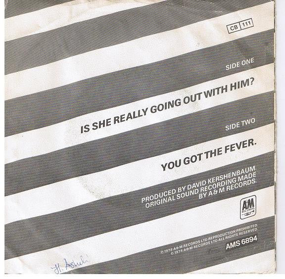 Joe Jackson : Is She Really Going Out With Him? (7", Single)