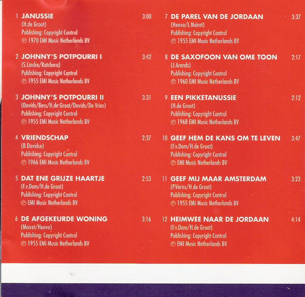 Johnny Jordaan : Deel 2 - De Parel Van De Jordaan (CD, Comp)