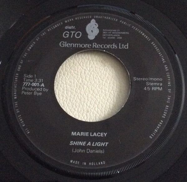 Marie Lacey : Shine A Light (7", Single, Mono)
