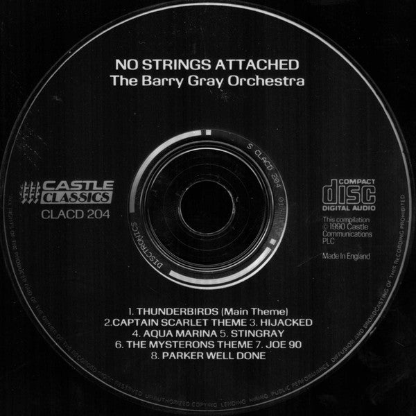 The Barry Gray Orchestra : No Strings Attached (CD, Comp)