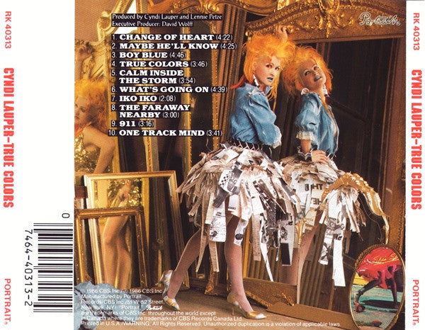 Cyndi Lauper : True Colors (CD, Album)