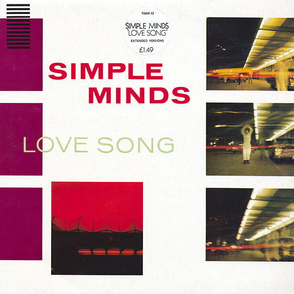 Simple Minds : Love Song (12", Single)