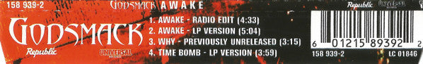 Godsmack : Awake (CD, Maxi)