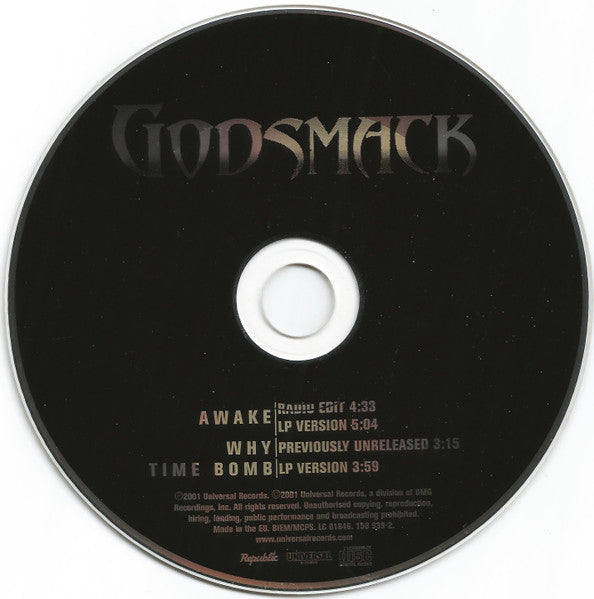 Godsmack : Awake (CD, Maxi)