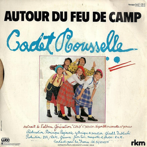 Cadet Rousselle : Génération Colo (7", Single)