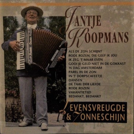 Jantje Koopmans : Levensvreugde & Zonneschijn (CD)