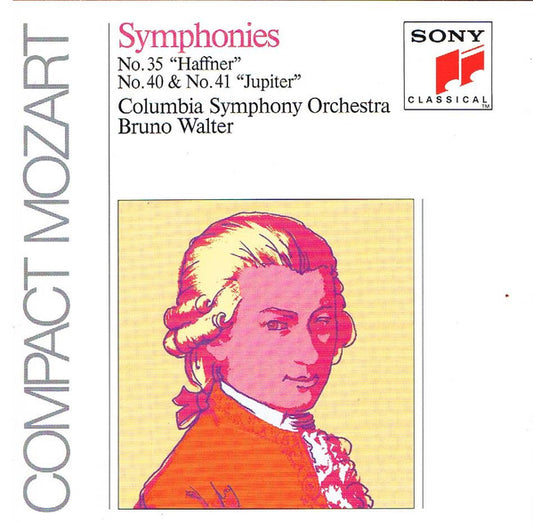 Various : Compact Mozart (Symphonies - Serenades & Overtures - Concertos - Piano & Chamber Music - Choral Works) (CD, Album, Comp)
