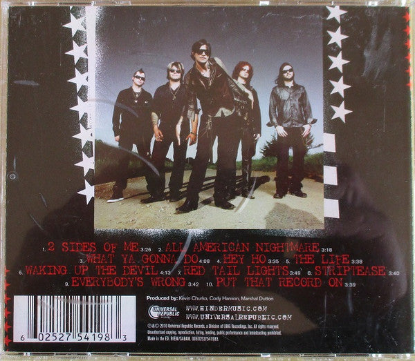 Hinder (2) : All American Nightmare (CD, Album)