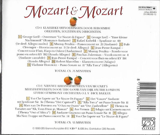 Various : Mozart & Mozart (2xCD, Comp)