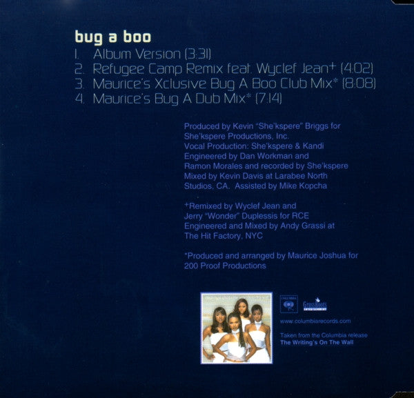 Destiny's Child : Bug A Boo (CD, Maxi)