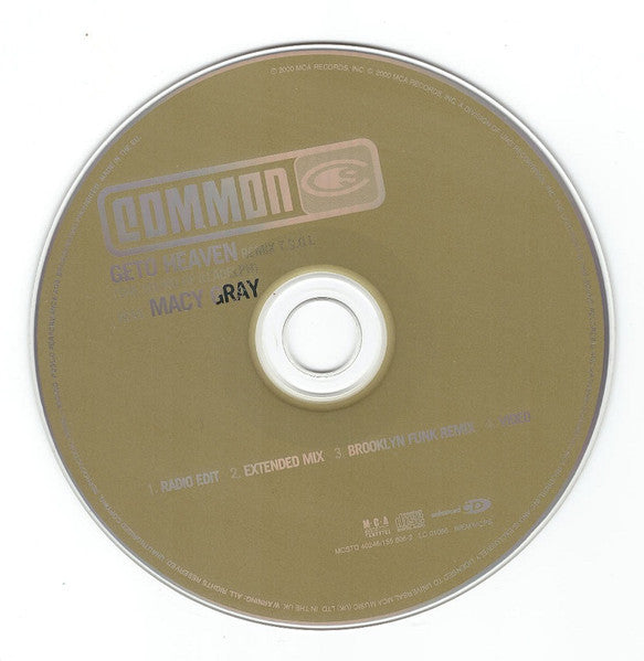 Common Feat. Macy Gray : Geto Heaven (Remix T.S.O.I.) (CD, Single, Enh)