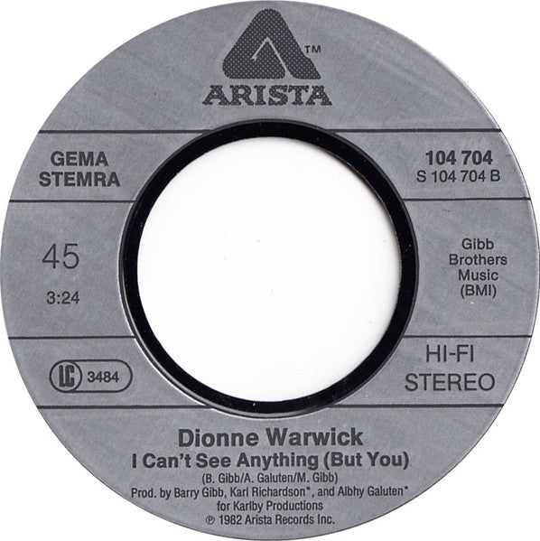 Dionne Warwick : Heartbreaker (7", Single)