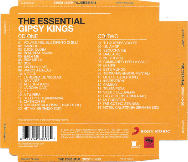 Gipsy Kings : The Essential Gipsy Kings (2xCD, Comp)