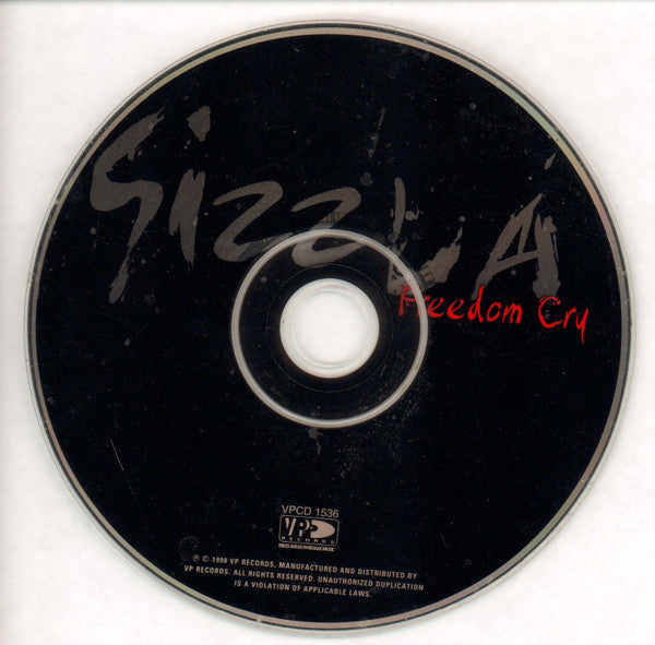 Sizzla : Freedom Cry (CD, Album)