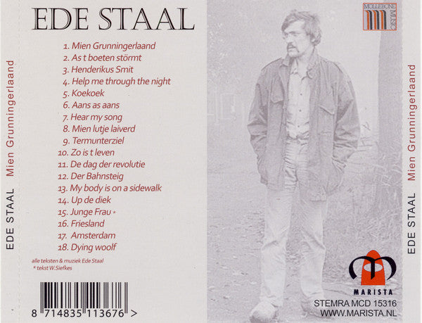 Ede Staal : Mien Grunningerlaand (CD, Comp)