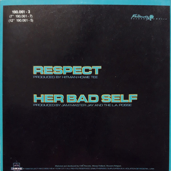 The Real Roxanne : Respect (CD, Maxi)