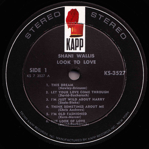 Shani Wallis : Look To Love (LP, Album)