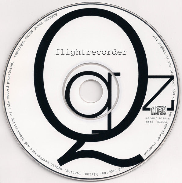 Quazar : Flightrecorder (CD, Album)
