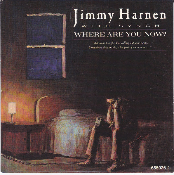 Jimmy Harnen with Synch : Where Are You Now? (CD, Single)