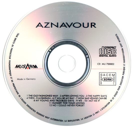 Charles Aznavour : Aznavour (CD, Comp)