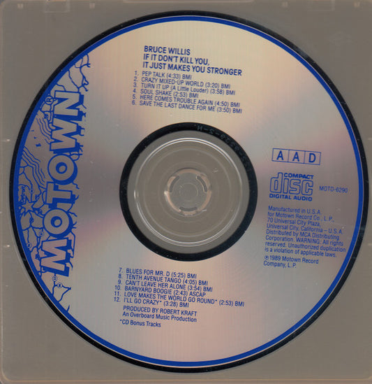 Bruce Willis : If It Don't Kill You, It Just Makes You Stronger (CD, Album)