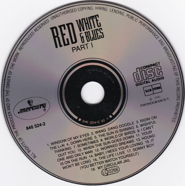 Various : Red White & Blues - Part 1 (CD, Comp)