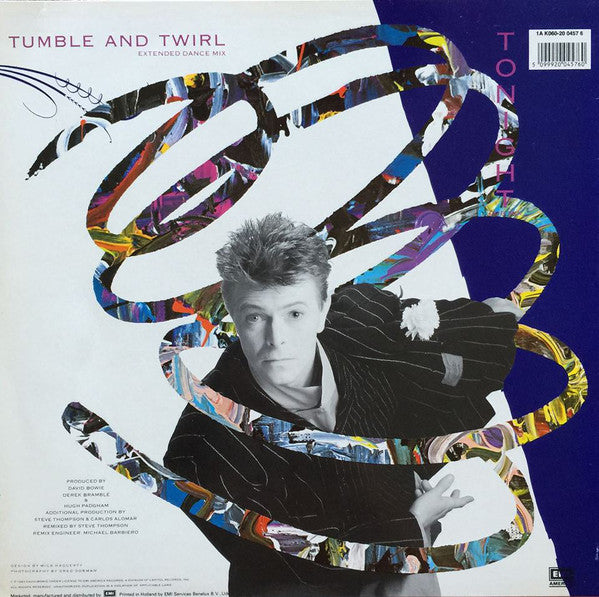 David Bowie : Tonight (Vocal Dance Mix) (12", Maxi)