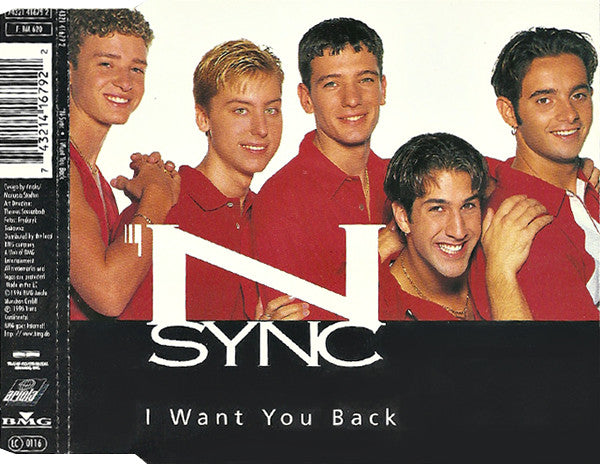 *NSYNC : I Want You Back (CD, Maxi)