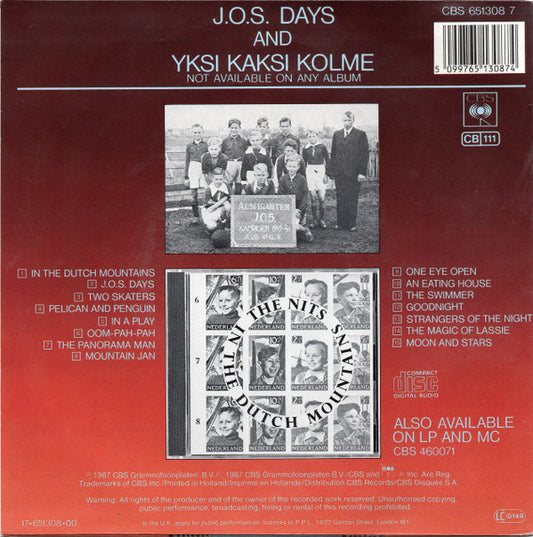 The Nits : J.O.S. Days (7", Single)