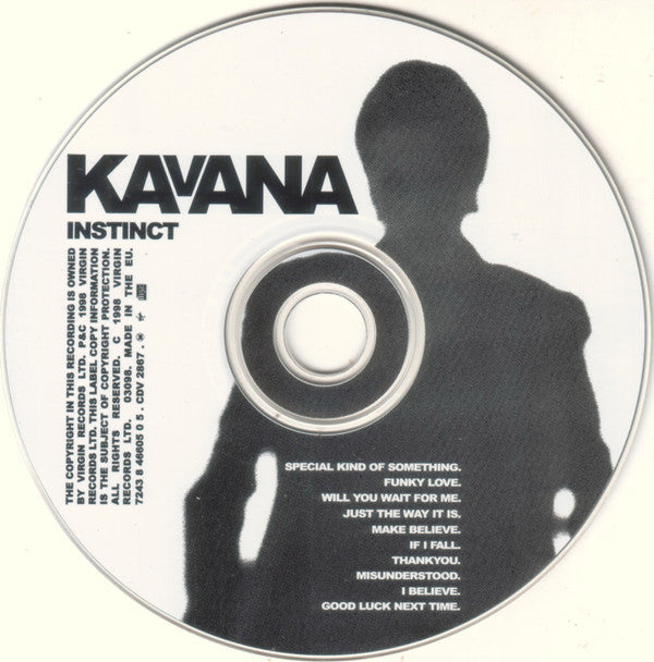 Kavana : Instinct (CD, Album, Enh)