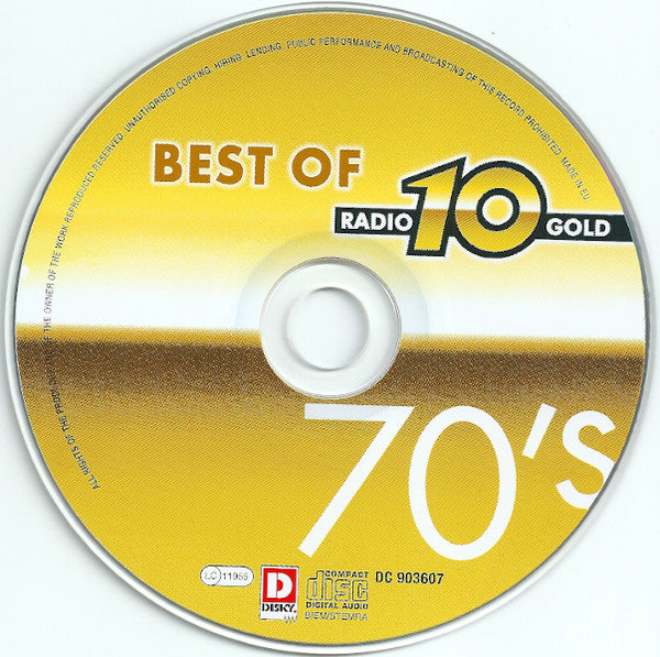 Various : Best Of Radio 10 Gold - 70's (CD, Comp)