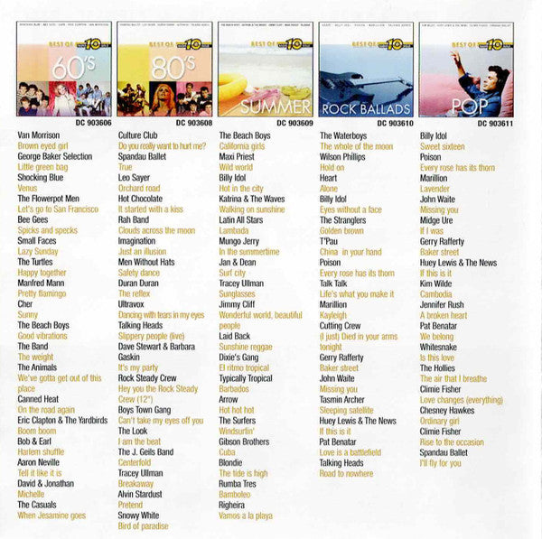 Various : Best Of Radio 10 Gold - 70's (CD, Comp)