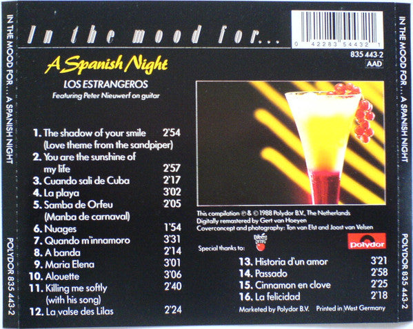 Los Estrangeros Featuring Peter Nieuwerf : In The Mood For... A Spanish Night (CD, Comp, RM)