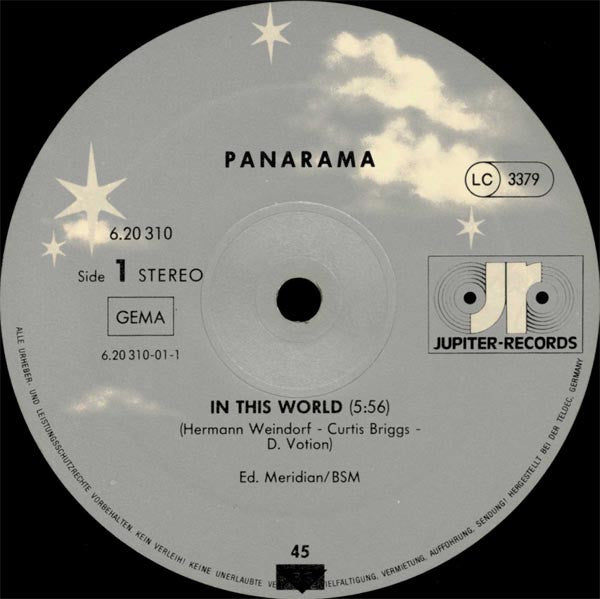 Panarama : In This World (12", Maxi)
