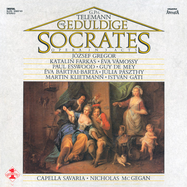 Georg Philipp Telemann : Der Geduldige Socrates (5xLP, Box)
