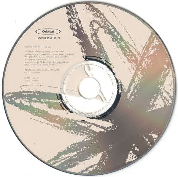 Orbital : Snivilisation (CD, Album, RE)