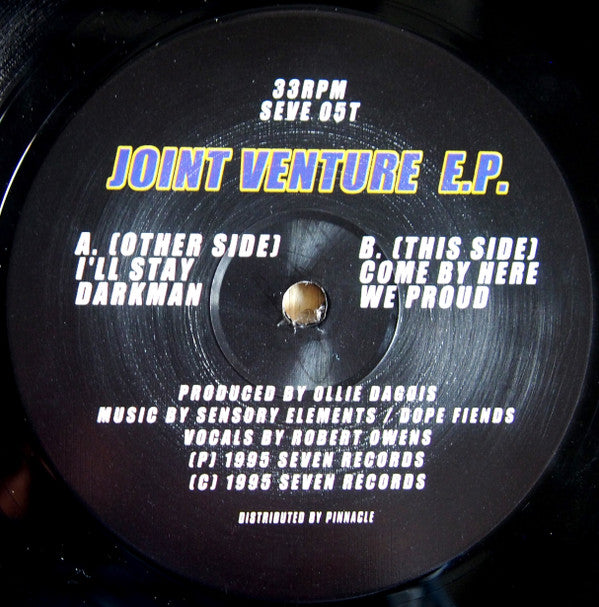 Sensory Elements / Dope Fiends / Robert Owens : Joint Venture E.P. (12", EP)