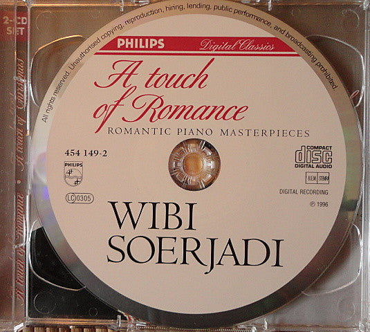 Wibi Soerjadi : A Touch Of Romance / A Touch Of Christmas (2xCD, Album)