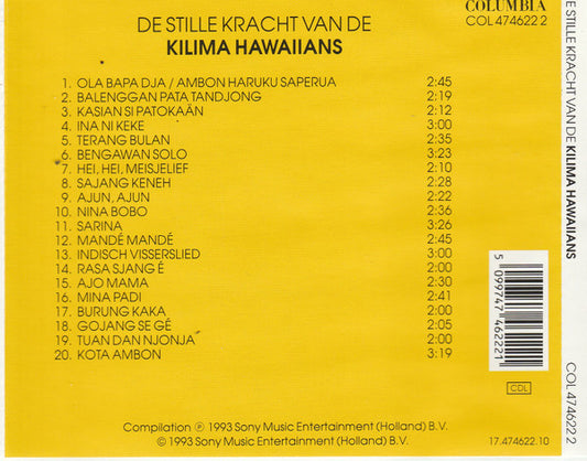 De Kilima Hawaiians : De Stille Kracht Van De Kilima Hawaiians (CD, Comp)